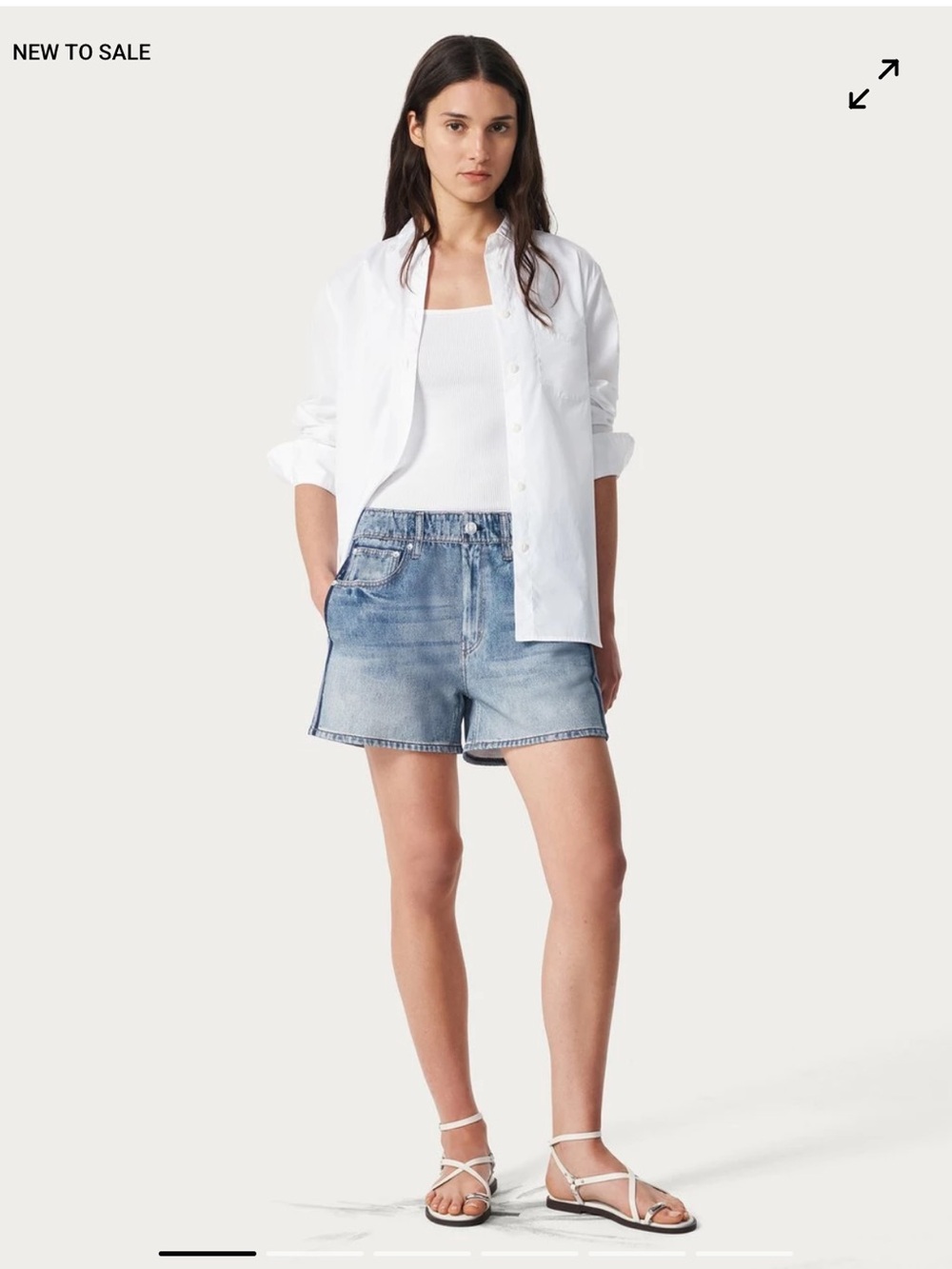 NWT Rag & Bone Miramar Track Shorts in Coney; Size S